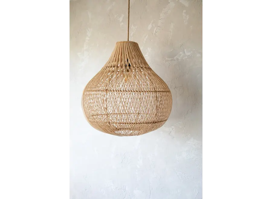 Salobrena Boho Rattan-Anhänger – Hängelampe