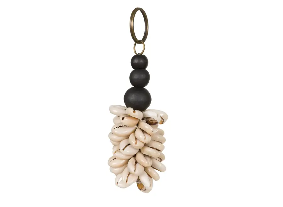 Pedraza Boho Schlüsselanhänger - Dekoratives Accessoire mit Muscheln