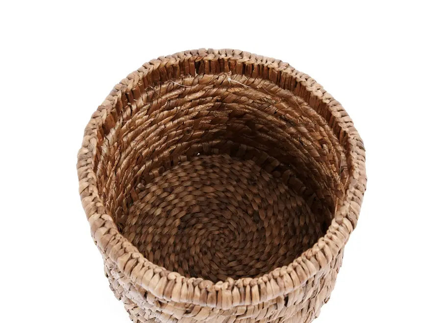 Choppy Basket - Korb aus Wasserhyazinthen
