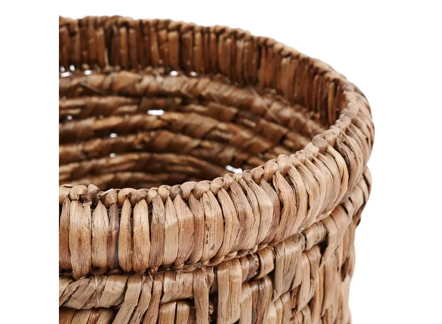 Choppy Basket - Korb aus Wasserhyazinthen