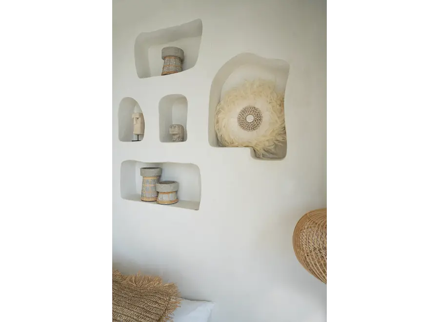 Frigiliana Muschelkreis-Wanddisplay - Wandkunstdisplay