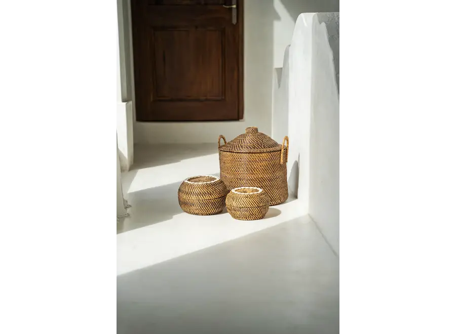 Kolonialer Alhambra-Korb - Rattankorb