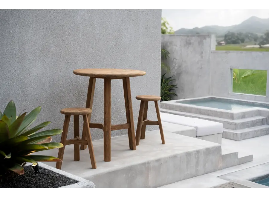 Gava Bartisch - Altholz Teak