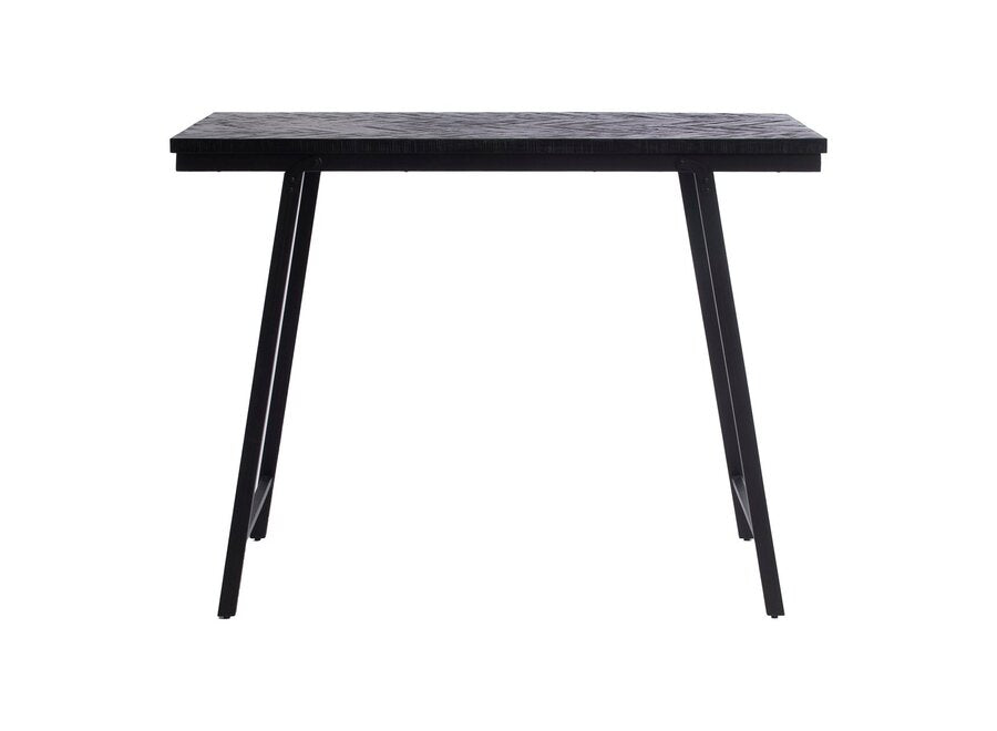 Zahara de la Sierra Tisch - Klapptisch aus Teakholz und Eisen
