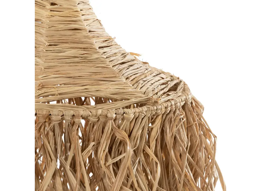 Cabo de Gata Beauty Lampenschirm - Bast und Rattan Lampenschirm