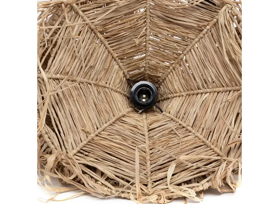 Cabo de Gata Beauty Lampenschirm - Bast und Rattan Lampenschirm