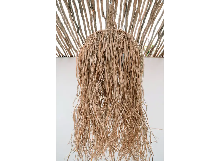 Cabo de Gata Beauty Lampenschirm - Bast und Rattan Lampenschirm
