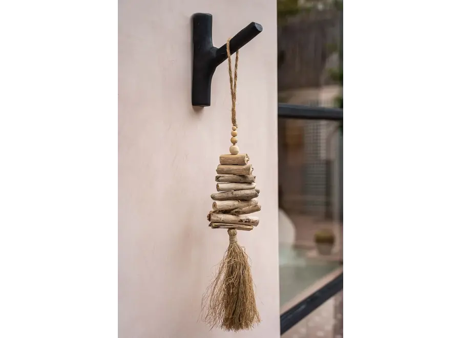 Cabo de Gata Nautischer Haken - Wandhaken aus Teakholz