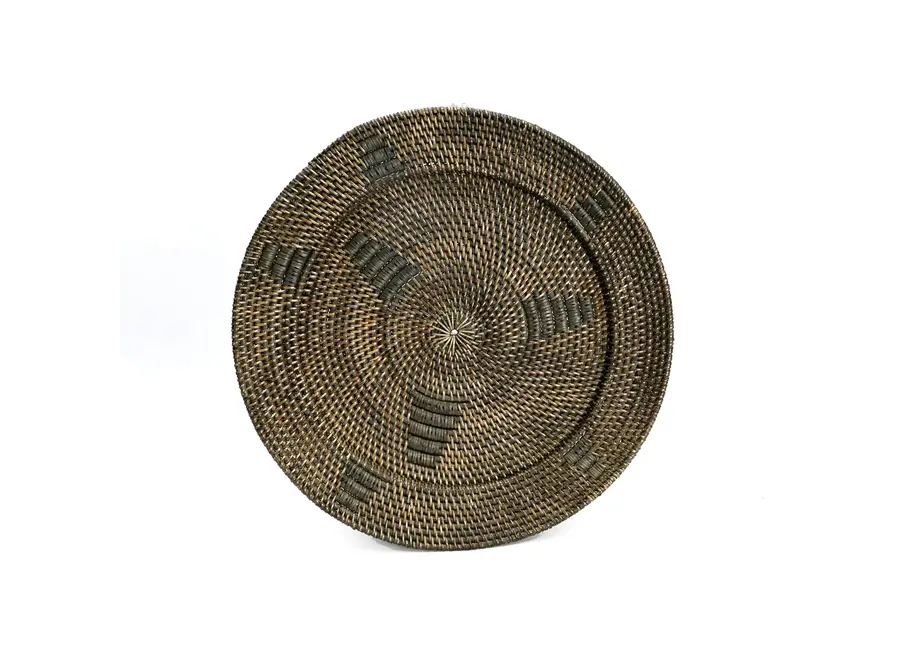 Cazorla Graphic Weave - Handgewebter Wandteller