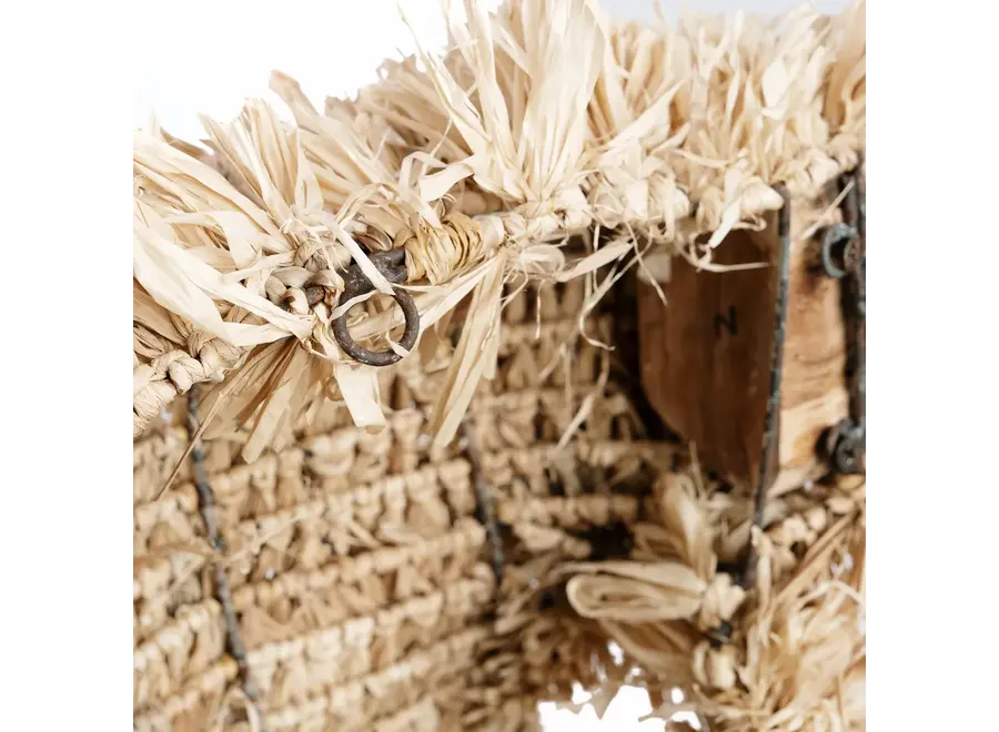 Zahara de la Sierra Bast-Stierkopf - Stierkopf aus Teakholz