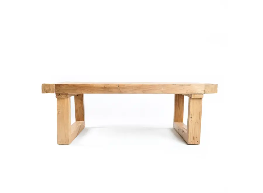 Aranjuez Couchtisch - wiederverwertetes Teakholz