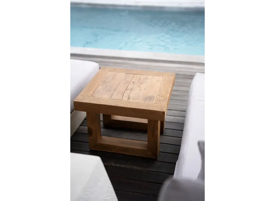 San Roque Beistelltisch - wiederverwertetes Teakholz