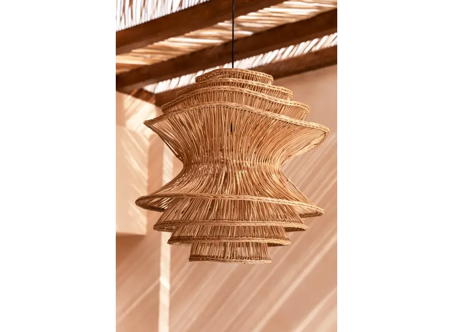 Calpe Handgewebte Leuchte - Rattan Pendelleuchte