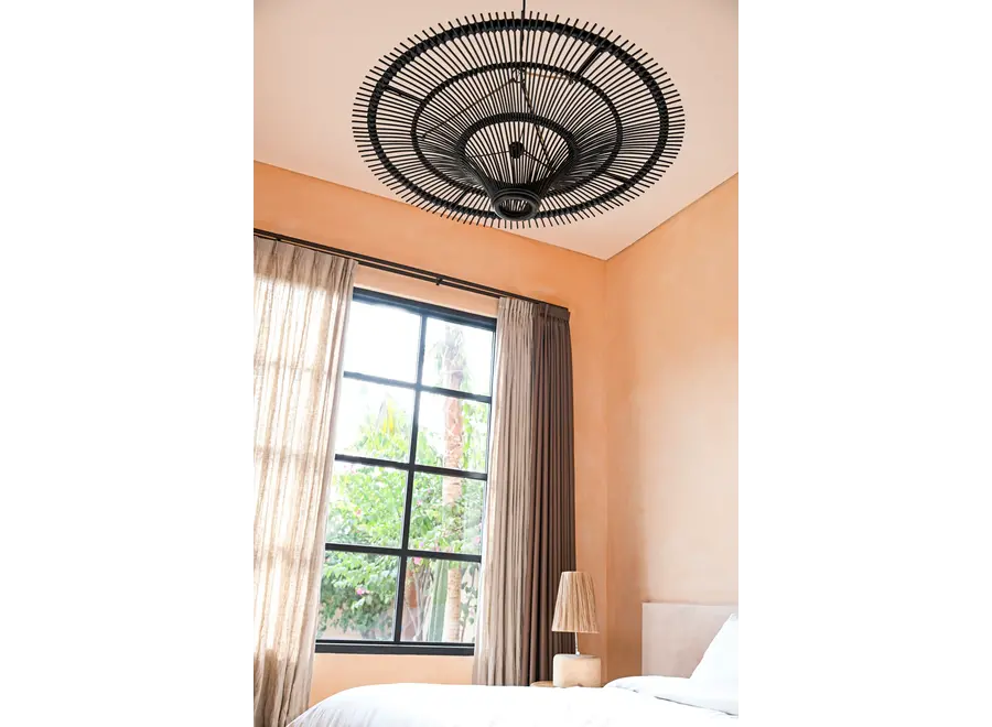 Cala Comte Rattan Pendelleuchte - Deckenlampe
