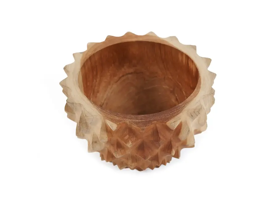 Albufera Durian Essence Bowl - Obstschale aus Teakholz