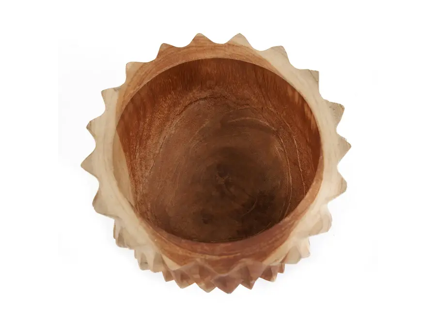Albufera Durian Essence Bowl - Obstschale aus Teakholz