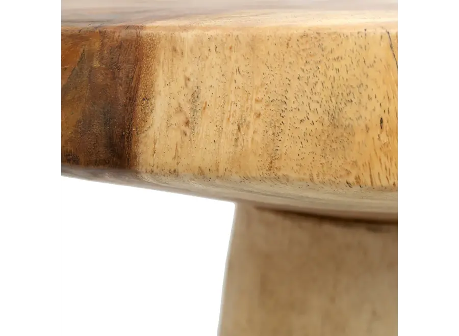 Las Médulas Charakteristischer Beistelltisch – Beistelltisch aus Munggur-Holz