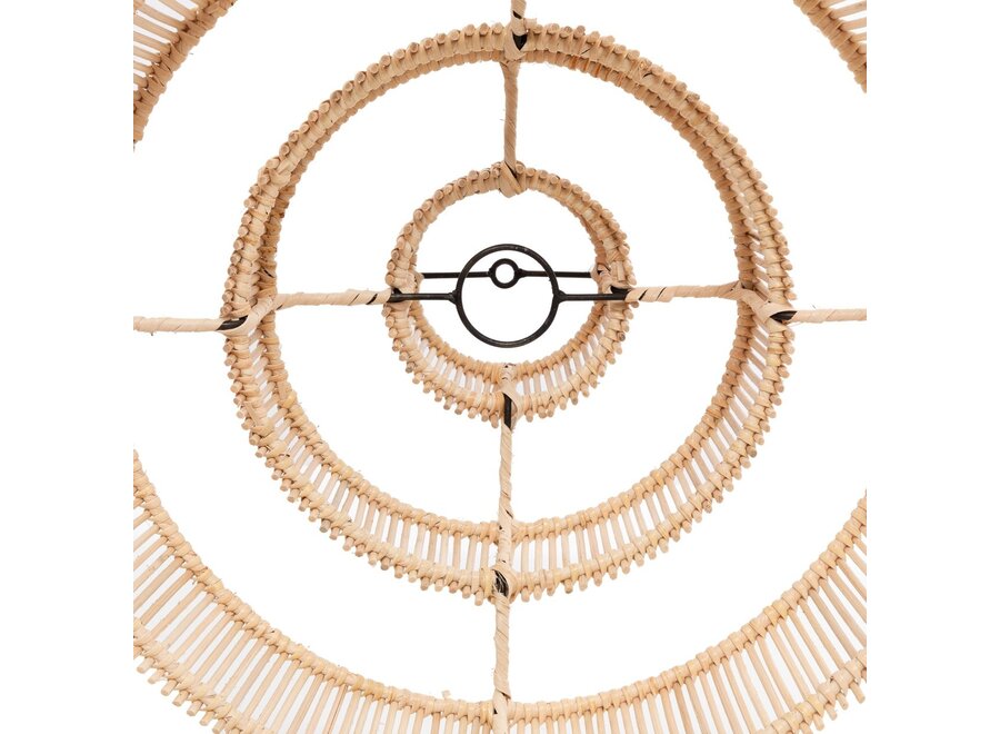 Alhambra Hochzeitstorte Licht - Rattan Pendelleuchte