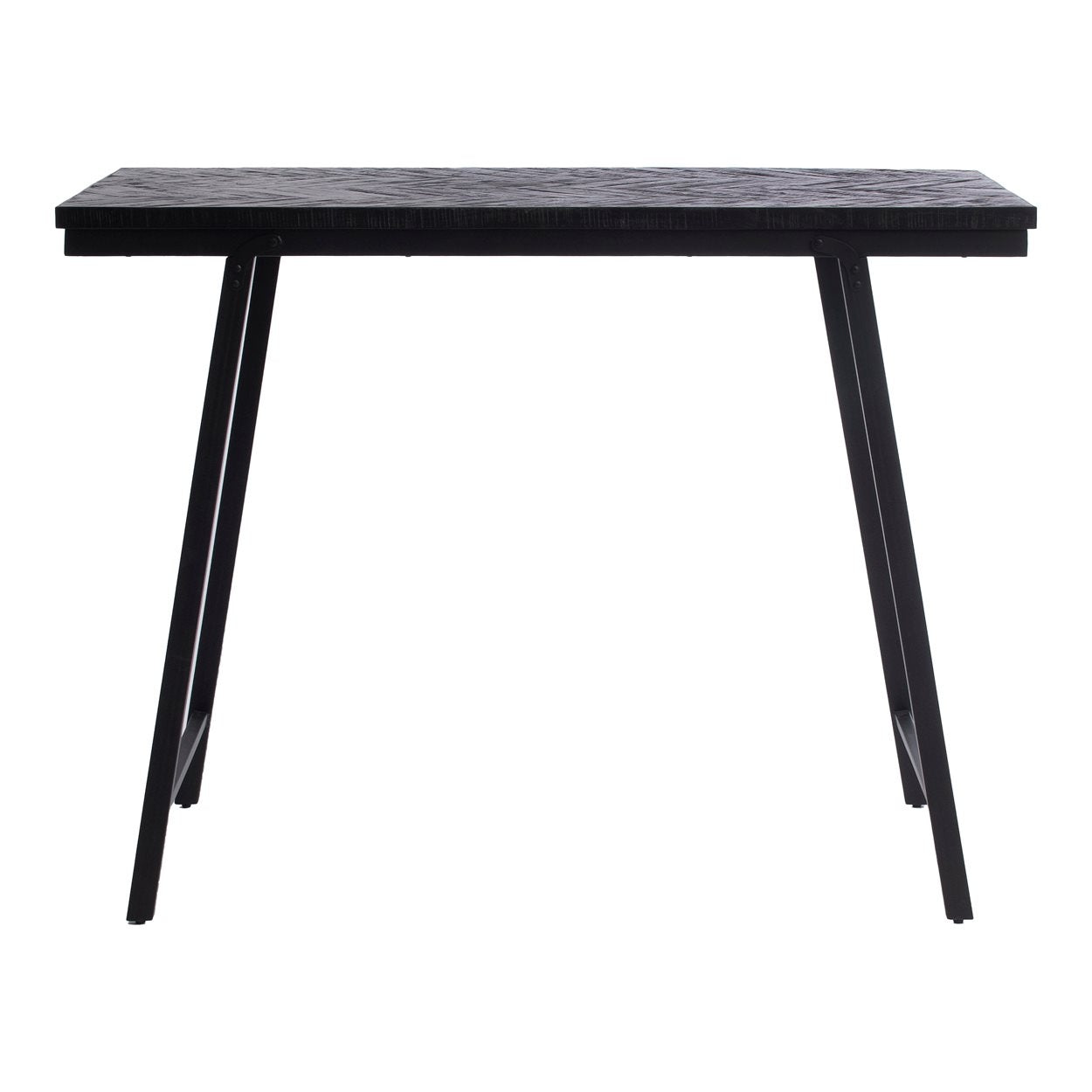 Zahara de la Sierra Tisch - Klapptisch aus Teakholz und Eisen