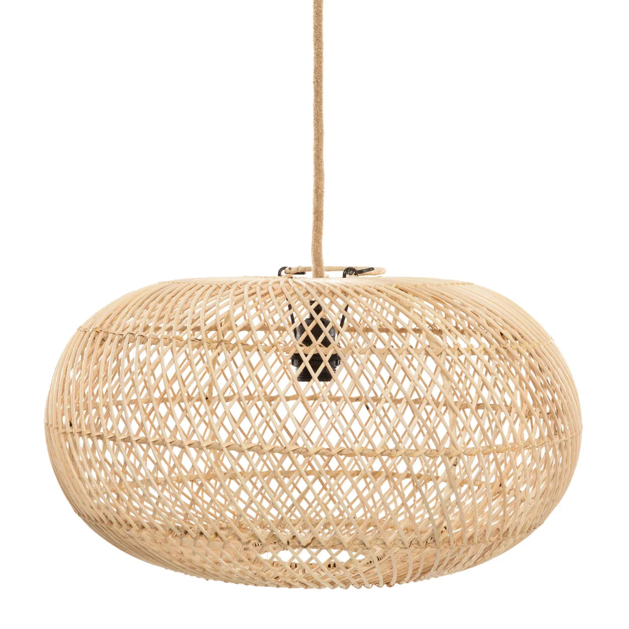 Aranjuez Rattan Radiance Pendelleuchte - Rattan Kugelleuchte